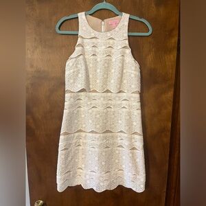 Lilly Pulitzer White Eyelet Dress Sz 2